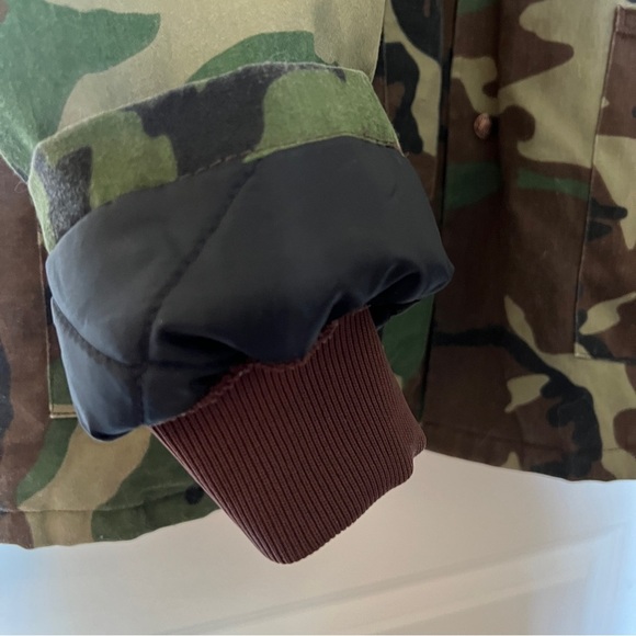 Camco MFG Vintage Insulated Woodland Camo Jacket Corduroy XL - Picture 5 of 11